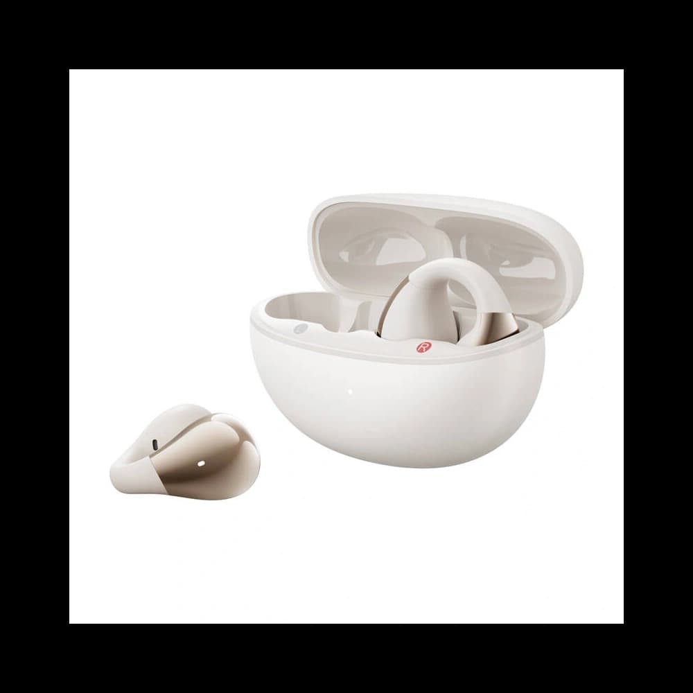 QCY Crossky Clip T33 Bluetooth 5.4 wireless headphones (white) - 3