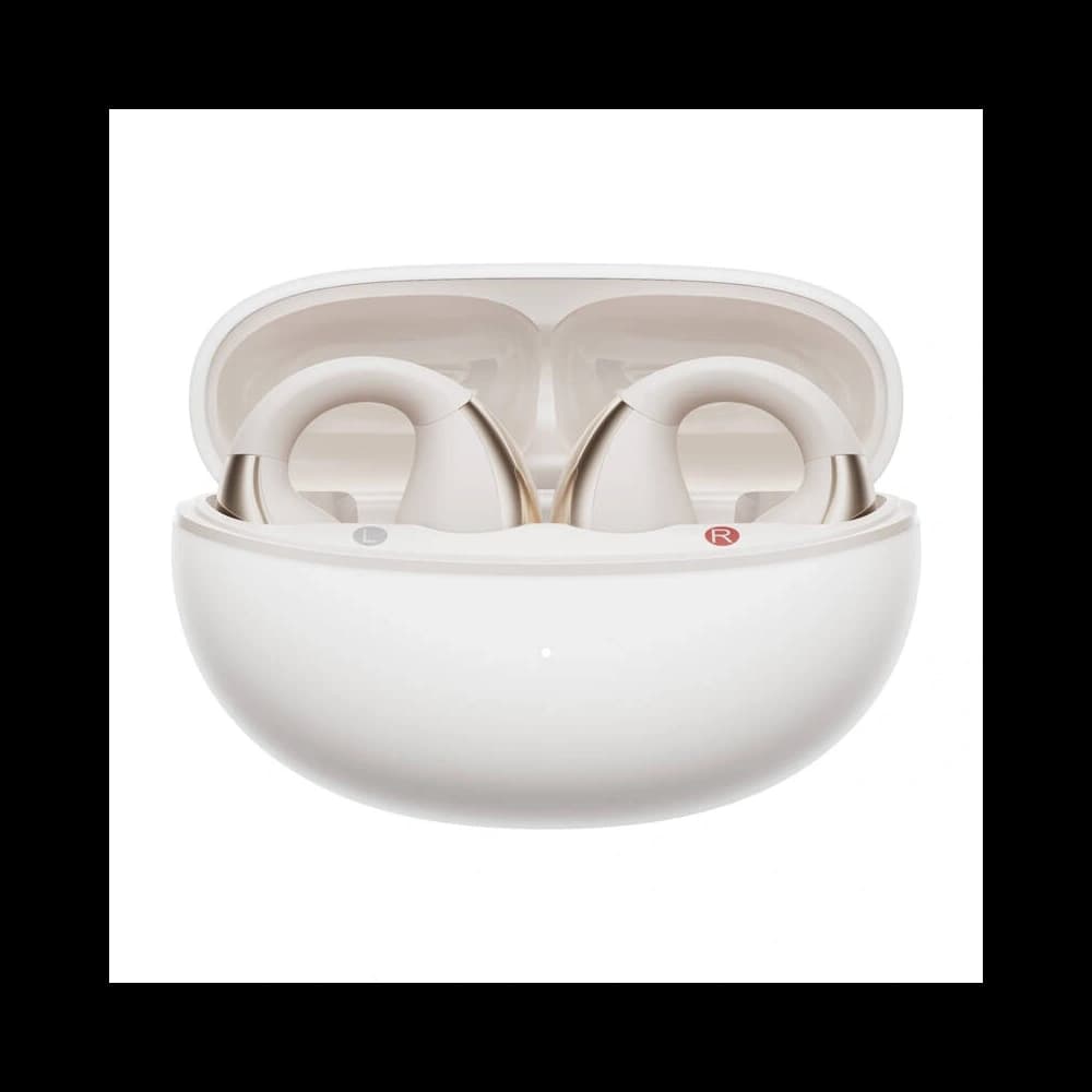 QCY Crossky Clip T33 Bluetooth 5.4 wireless headphones (white) - 5