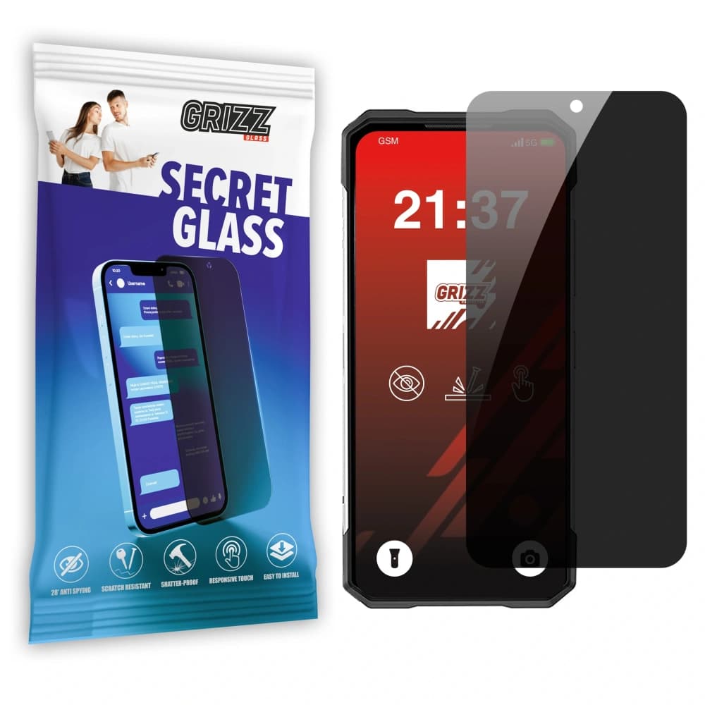 GrizzGlass Matte SecretGlass Doogee S200 - 1