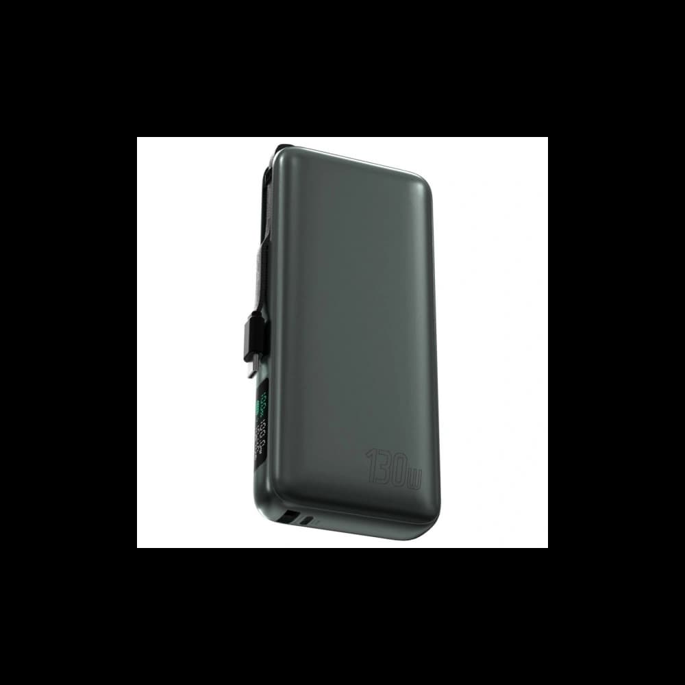 4smarts Enterprise Powerbank 20000mAh 130W with built-in cable USB-C space grey - 2