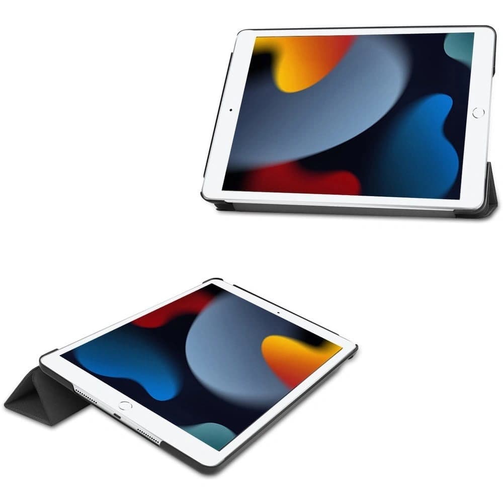 Bizon Case Tab Croc Apple iPad 9/8/7 10.2 2021/2020/2019 schwarz - 2