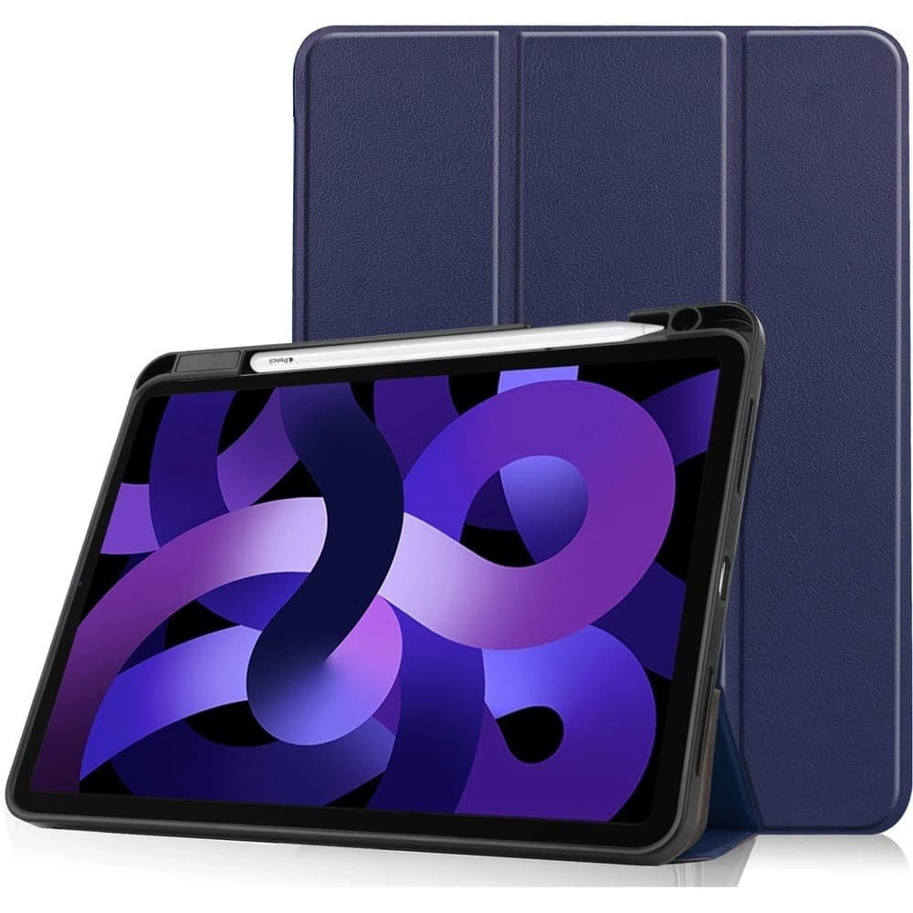 Etui Bizon Case Tab Lizard do Apple iPad Air 5 / Air 4 granatowe - 1
