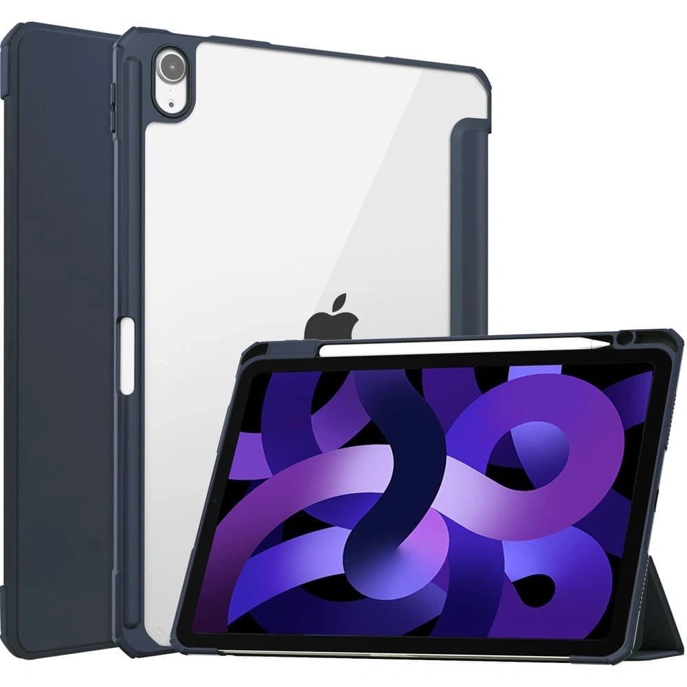 Bizon Case Tab Clear Matt Apple iPad Air 6 / Air 5 / Air 4 / iPad Pro 11 2018 navy blue - 1