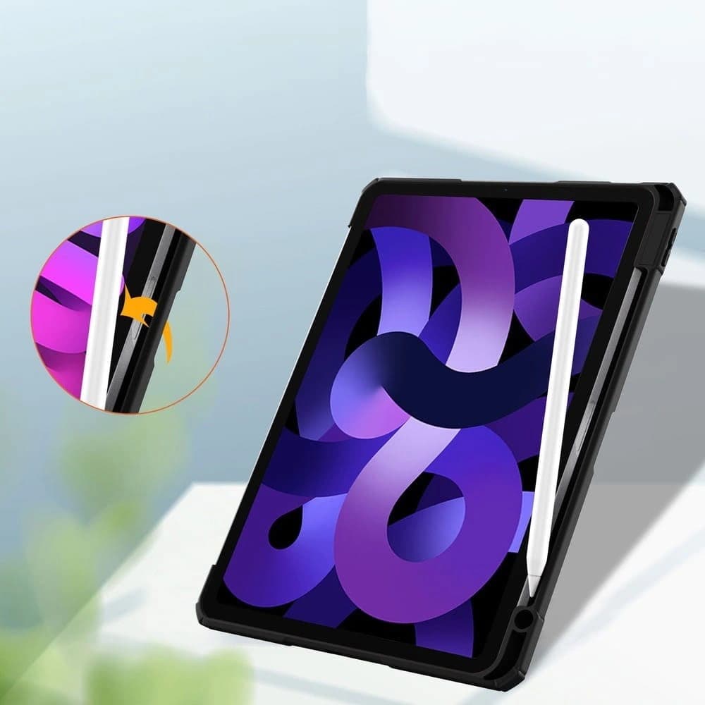 Etui Bizon Case Tab Clear Matt do Apple iPad Air 6 / Air 5 / Air 4 / iPad Pro 11 2018 czarne - 5