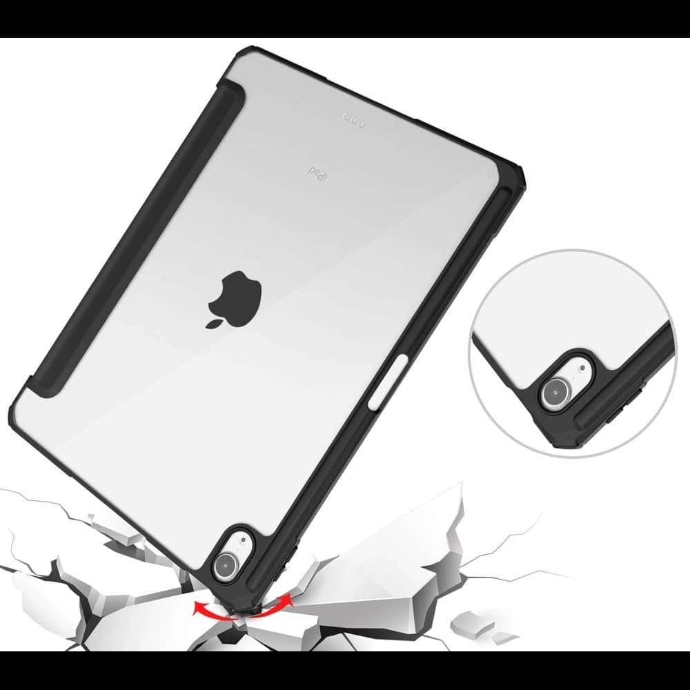 Etui Bizon Case Tab Clear Matt do Apple iPad Air 6 / Air 5 / Air 4 / iPad Pro 11 2018 czarne - 6