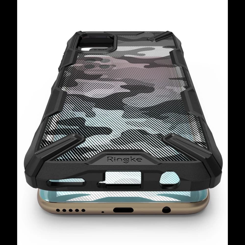 Ringke Tasche Fusion-X Huawei P40 Pro Camo (Moro) Schwarz - 10
