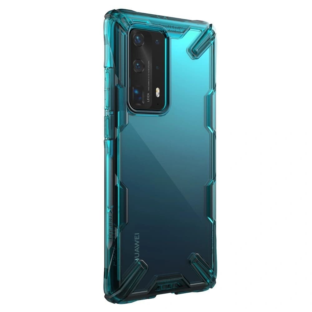 Ringke Tasche Fusion-X Huawei P40 Pro Türkis Grün - 5