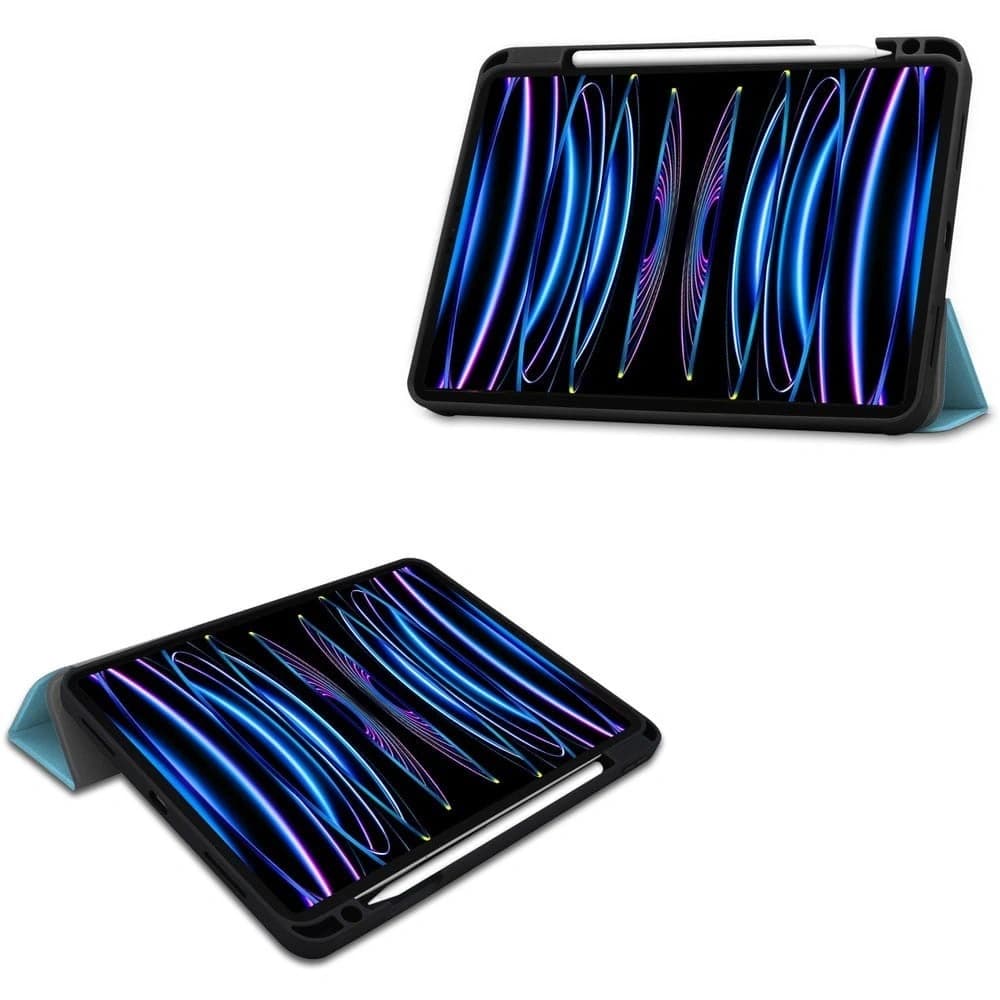 Bizon Case Tab Lizard Apple iPad Pro 11 2022/2021/2020/2018 blue - 2