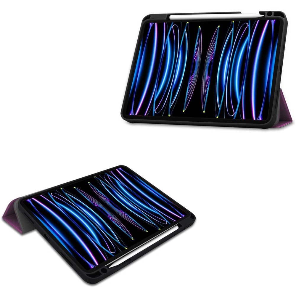 Bizon Case Tab Lizard Apple iPad Pro 11 2022/2021/2020/2018 dark purple - 2