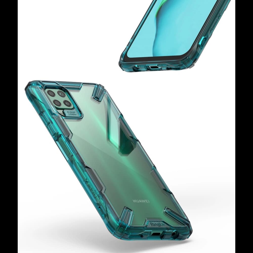 Ringke Tasche Fusion-X Huawei P40 Pro Türkis Grün - 7