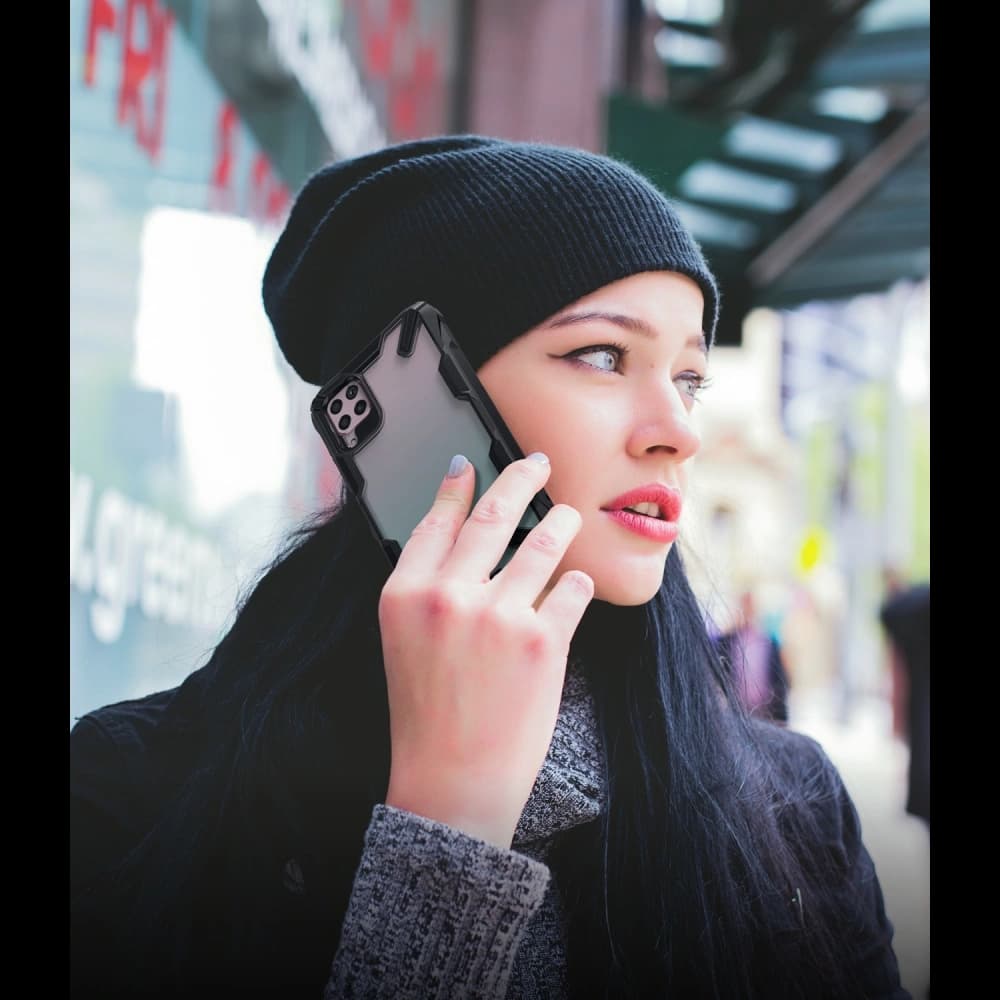 Ringke Fusion-X Huawei P40 Pro Black - 7