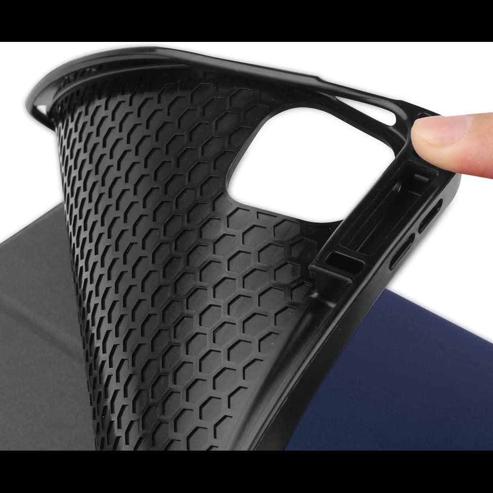 Etui Bizon Case Tab Lizard do Apple iPad Pro 12.9 2022/2021/2020/2018 granatowe - 8