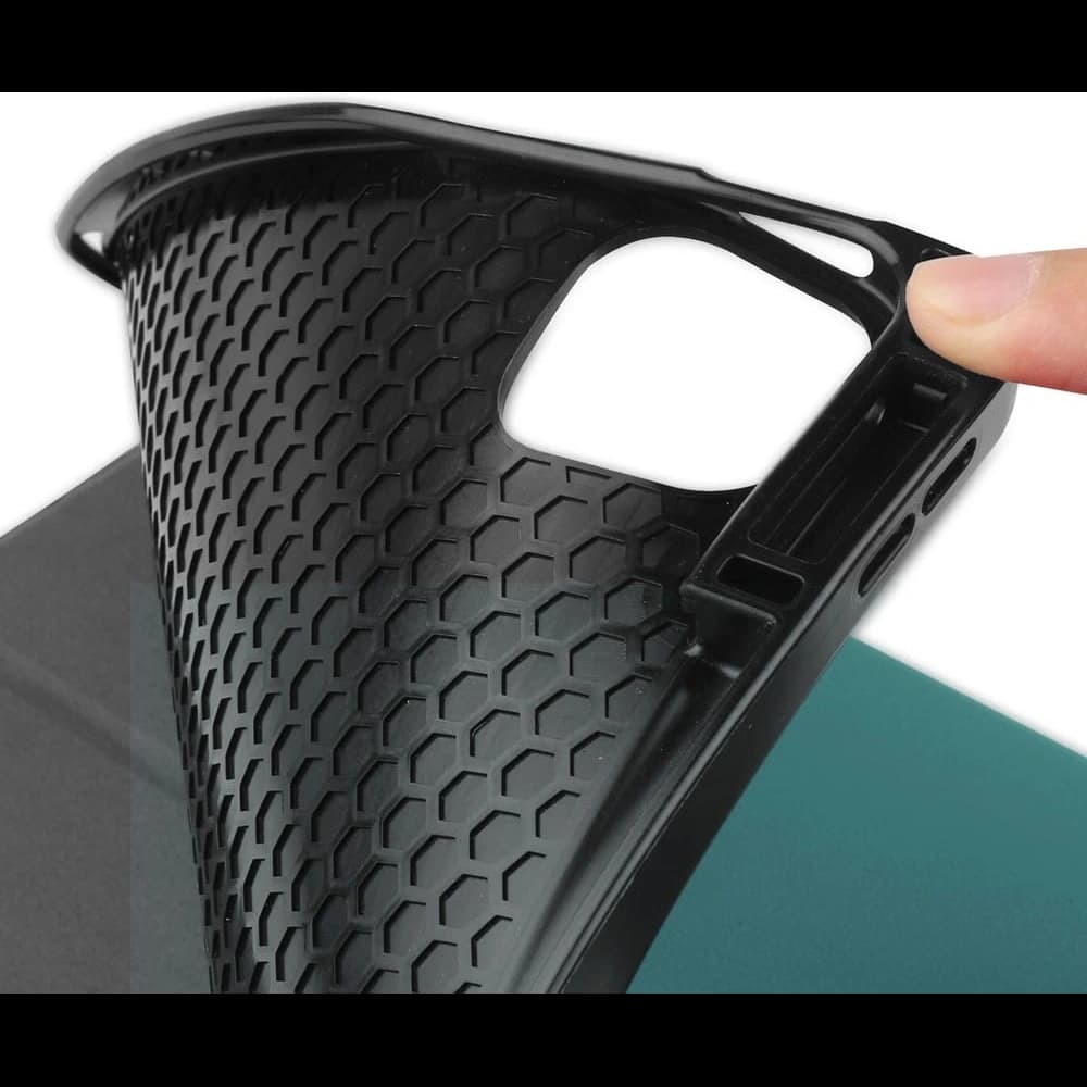 Bizon Case Tab Lizard Apple iPad Pro 12.9 2022/2021/2020/2018 dunkelgrün - 8