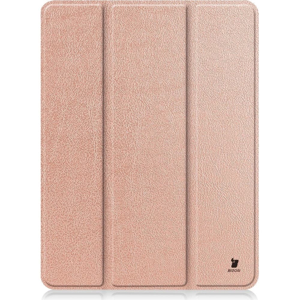 Etui Bizon Case Tab Lizard do Apple iPad Pro 12.9 2022/2021/2020/2018 różowozłote - 4
