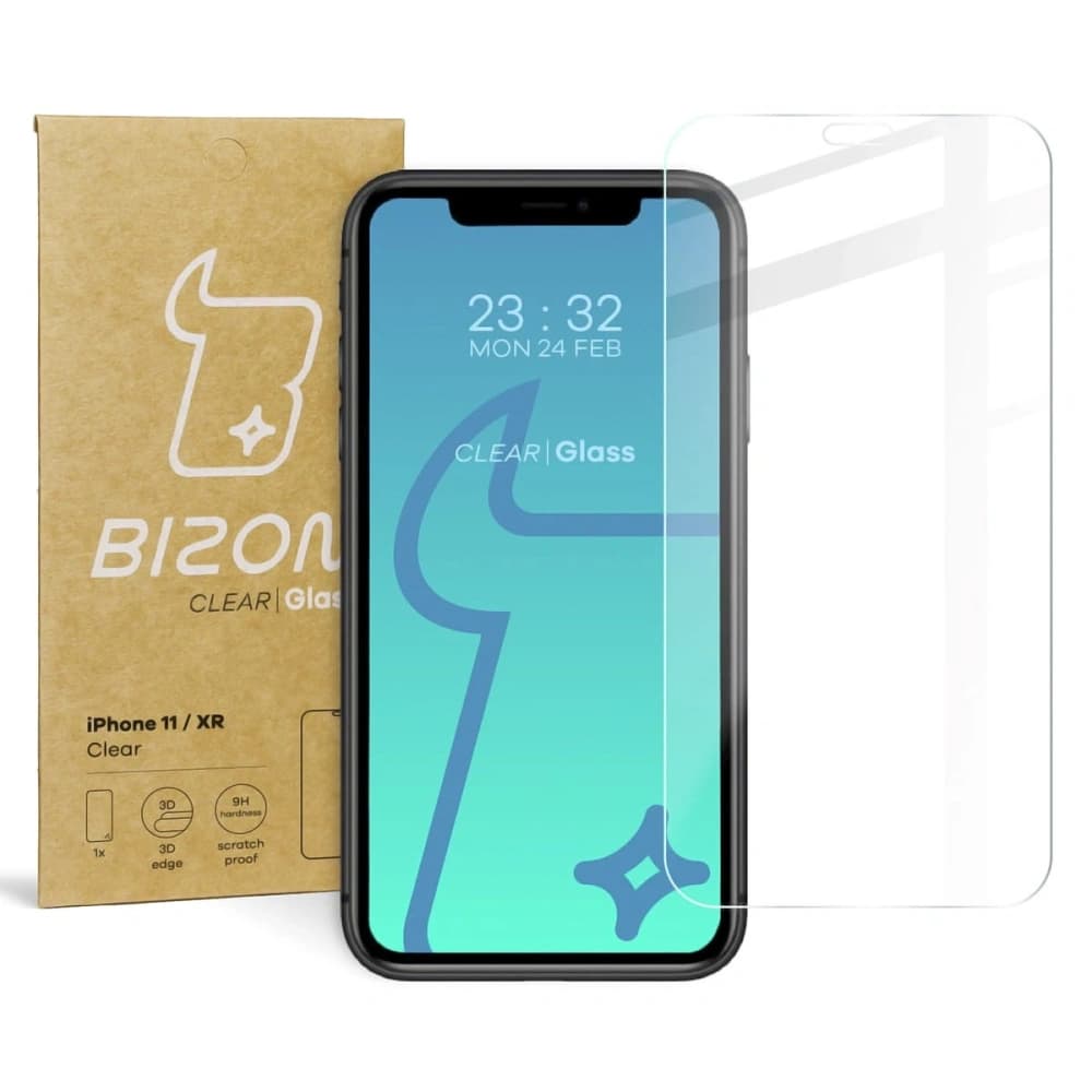 Bizon Glass Clear Apple iPhone 11 / Xr - 1