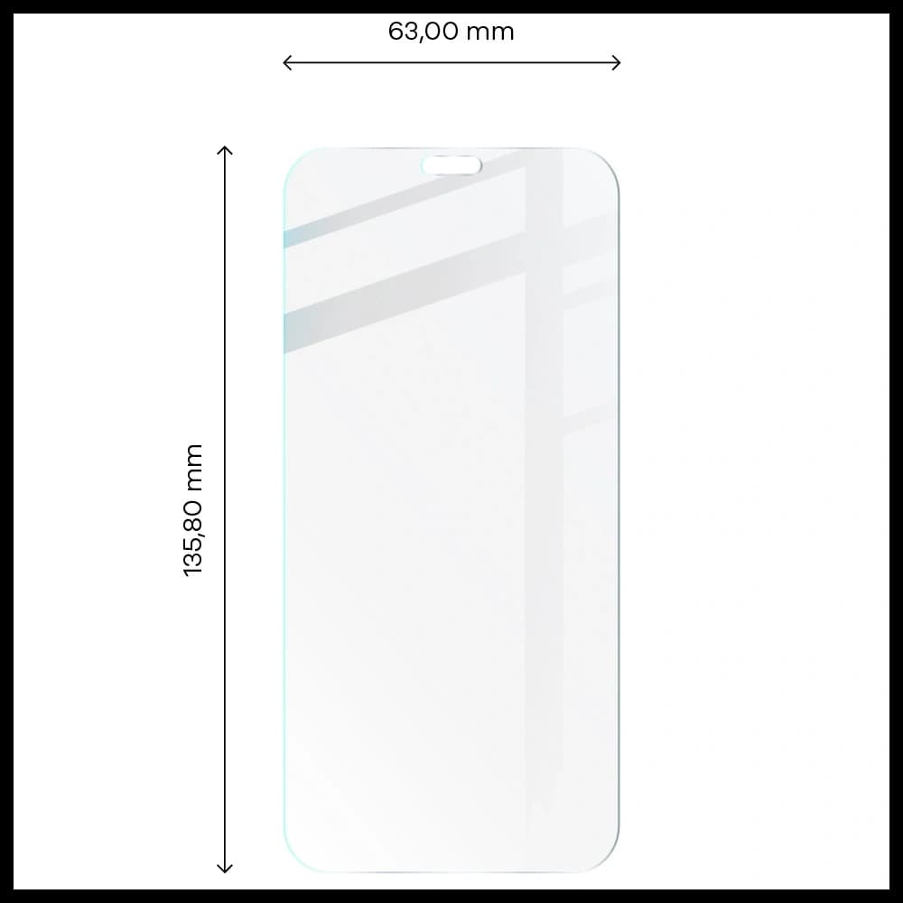 Bizon Glass Clear tempered glass - 3 pcs. + lens glass Apple iPhone 11 Pro - 2