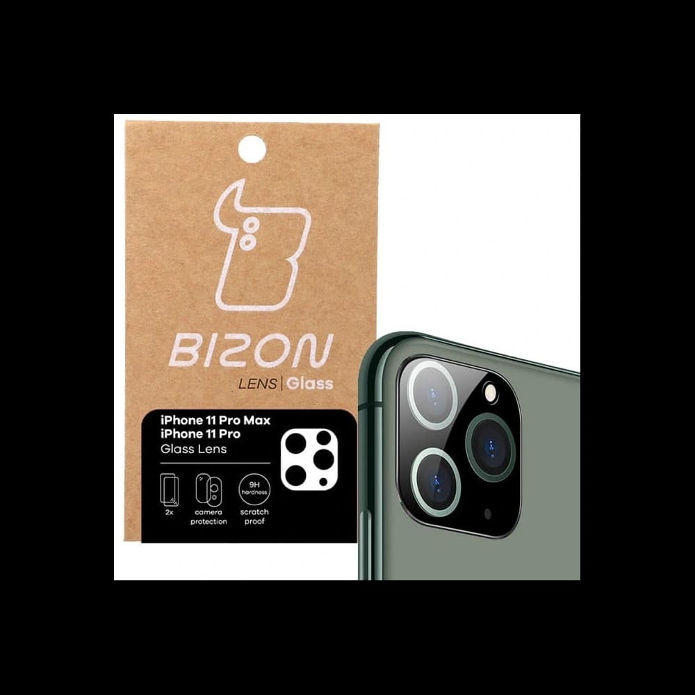 Bizon Glass Lens Apple iPhone 11 Pro Max / 11 Pro [2 PACK] - 1