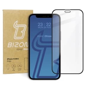 Bizon Glass Edge Apple iPhone 12 Mini black