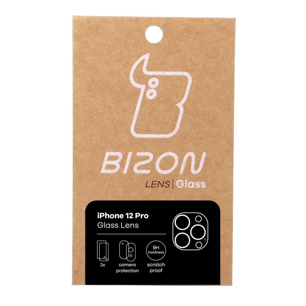 Bizon Glass Lens Apple iPhone 12 Pro [2 PACK] - 6