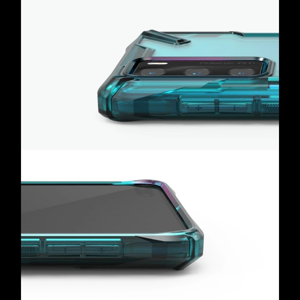 Etui Ringke Fusion-X Huawei P40 Turquoise Green - 8