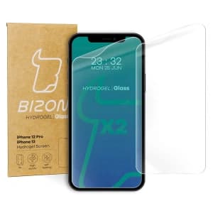 Bizon Glass Hydrogel Apple iPhone 12 / 12 Pro [2 PACK]