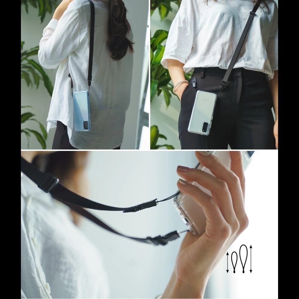 Ringke Riemen Schulterriemen Schwarz - 7