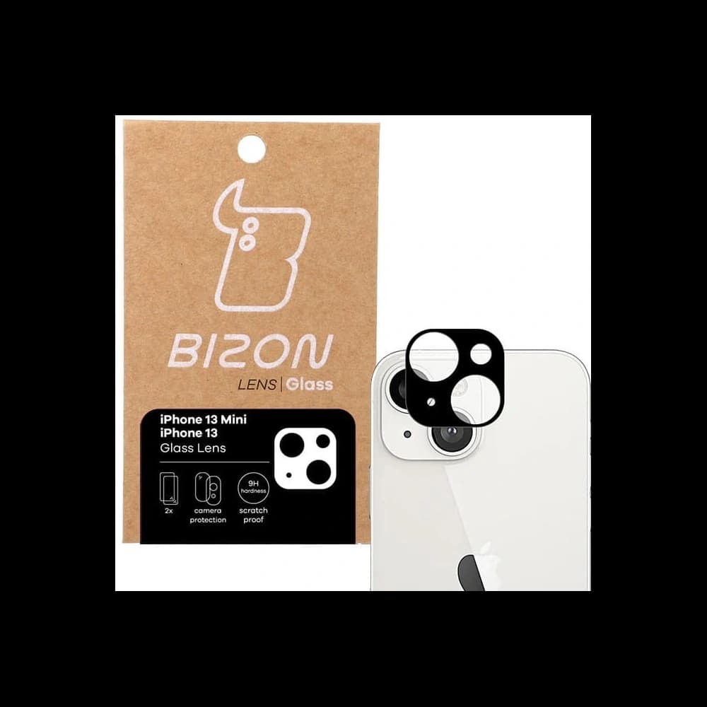 Bizon Glaslinse Apple iPhone 13 / 13 Mini [2 PACK] - 1
