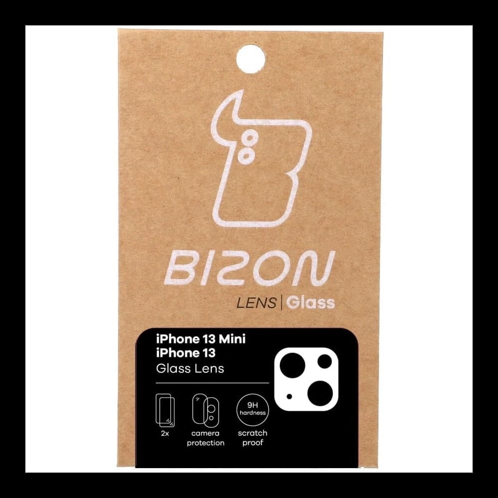 Bizon Glaslinse Apple iPhone 13 / 13 Mini [2 PACK] - 8
