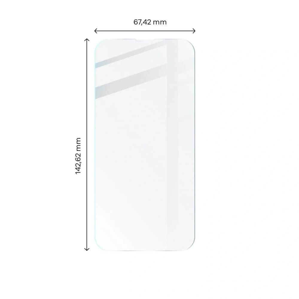 BIZON 3x Bildschirmglas + Kameraglas Apple iPhone 14 - 10