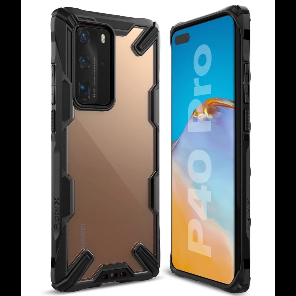 Ringke Fusion-X Huawei P40 Pro Black - 21