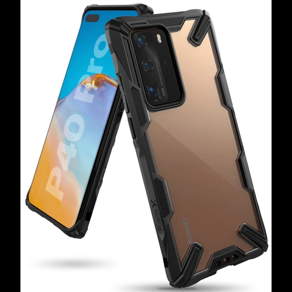 Ringke Fusion-X Huawei P40 Pro Black - 22