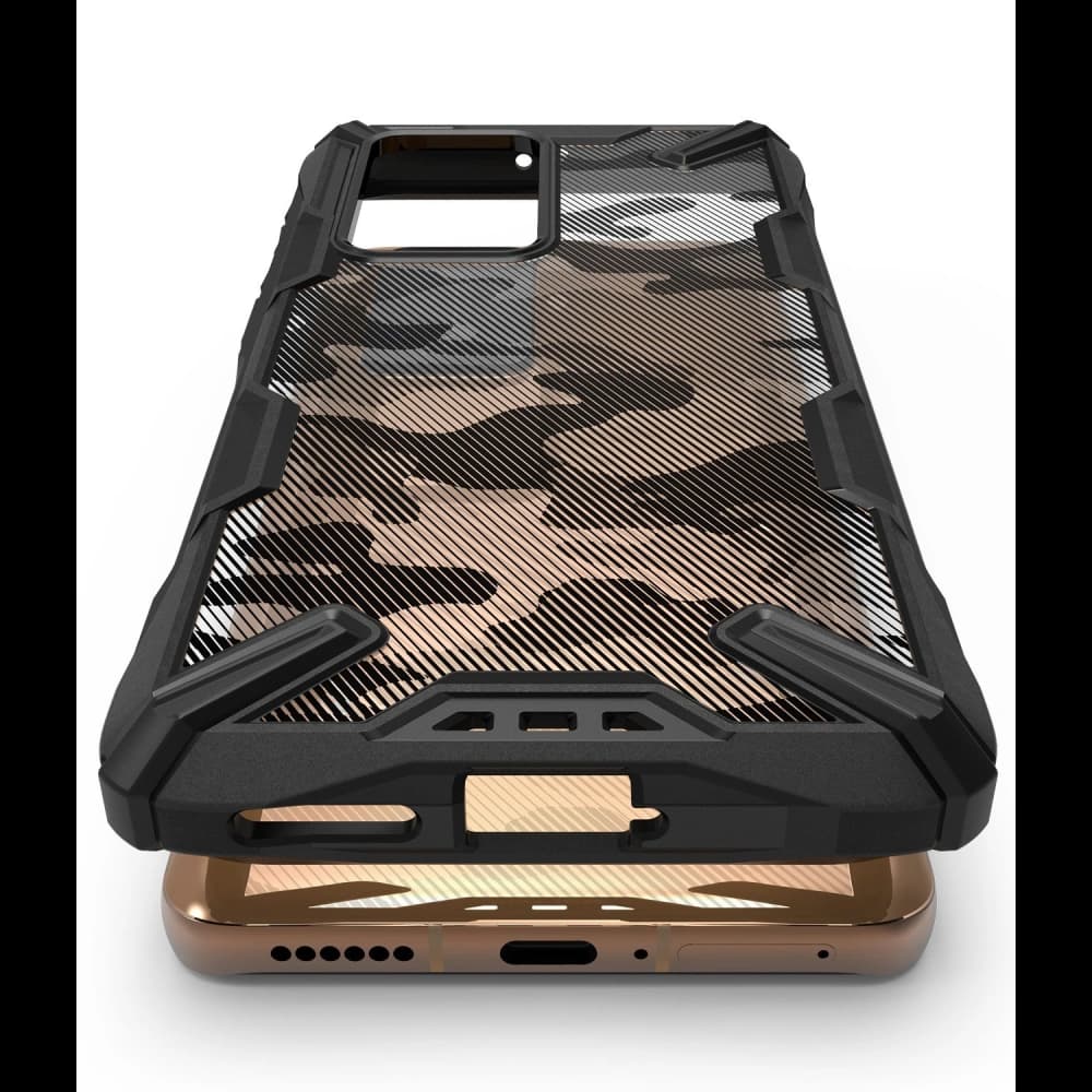 Ringke Tasche Fusion-X Huawei P40 Pro Camo (Moro) Schwarz - 13