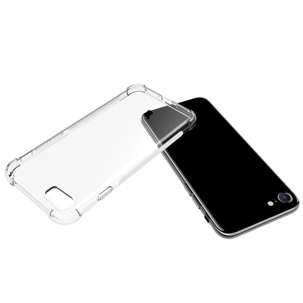 Bizon Case Clear Pack case + 2x screen glass + lens glass Apple iPhone SE 2022/2020 8/7 clear - 5