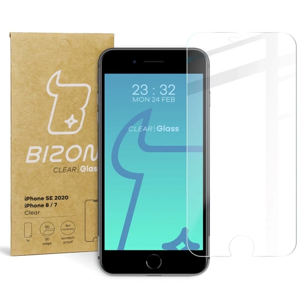 Bizon Glass Clear Apple iPhone SE 2022 / 2020 / 8 / 7 - 1