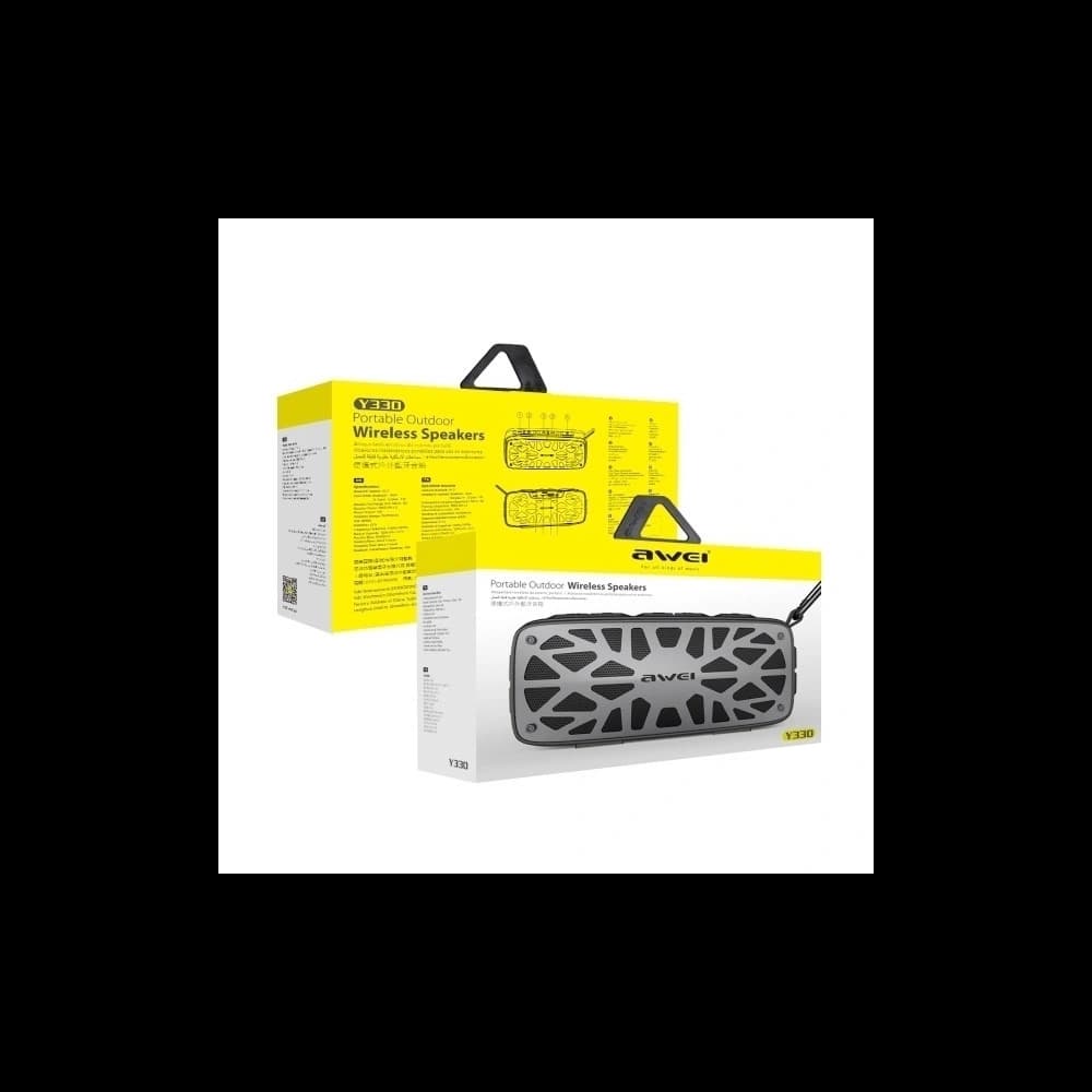 AWEI Bluetooth-Lautsprecher Y330 schwarz/schwarz - 4