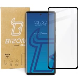 Szkło hartowane Bizon Glass Edge do Google Pixel 6 czarne