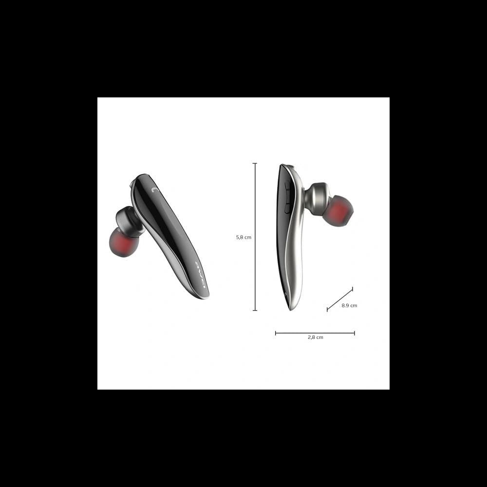 AWEI Bluetooth-Monohörer N1 grau/grau - 6