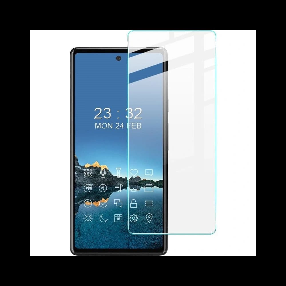 BIZON Clear 2 3x screen glass + camera glass Google Pixel 7 - 6