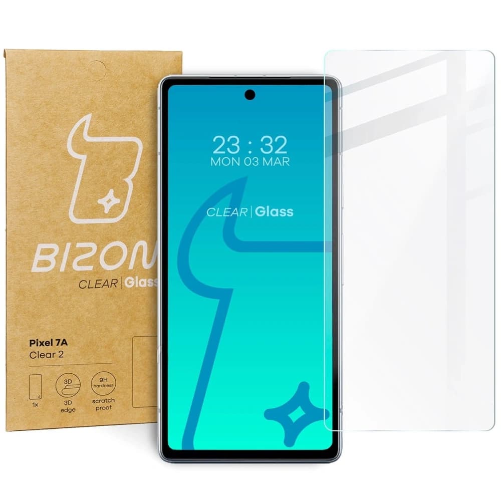 Bizon Glas Klar 2 Pixel 7A - 1