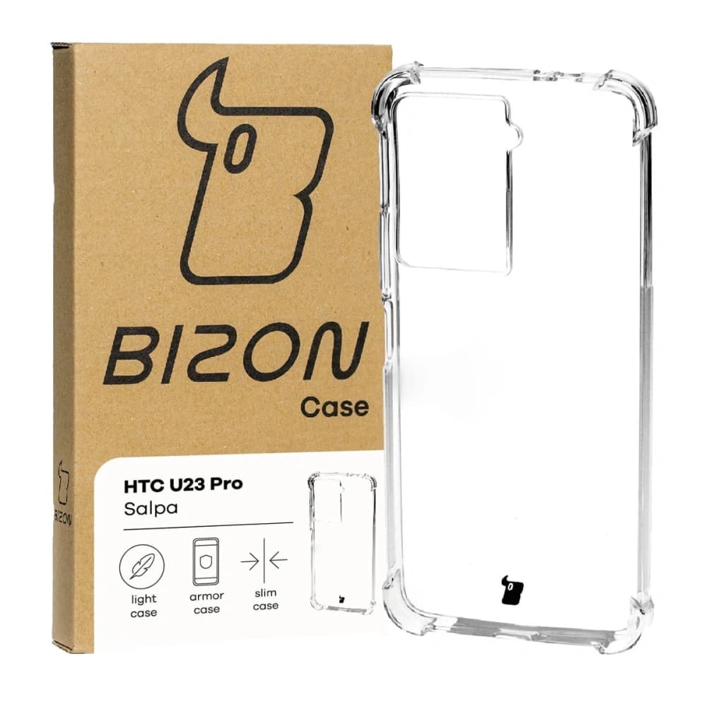 Bizon Case Salpa HTC U23 Pro clear - 1