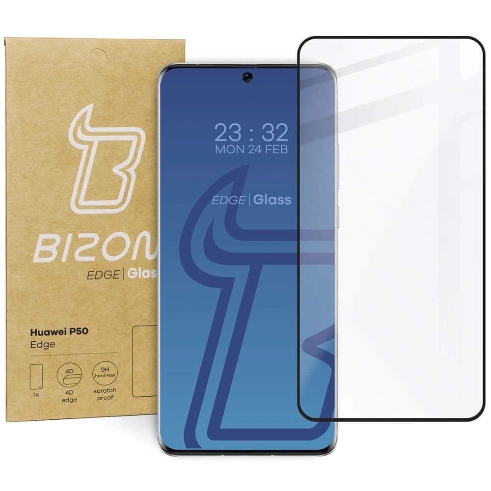 Bizon Glass Edge Huawei P50 schwarz - 1