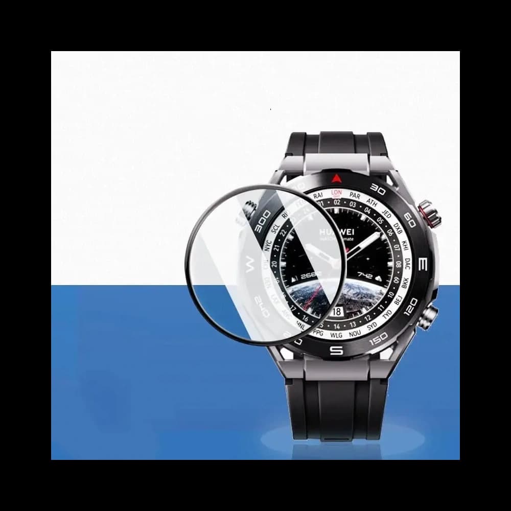 Bizon Glass Watch Edge Hybrid Huawei Watch Ultimate black - 3
