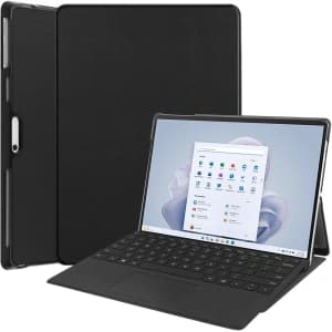 Bizon Case Tab Croc Microsoft Surface Pro 11 / 10 / 9 schwarz