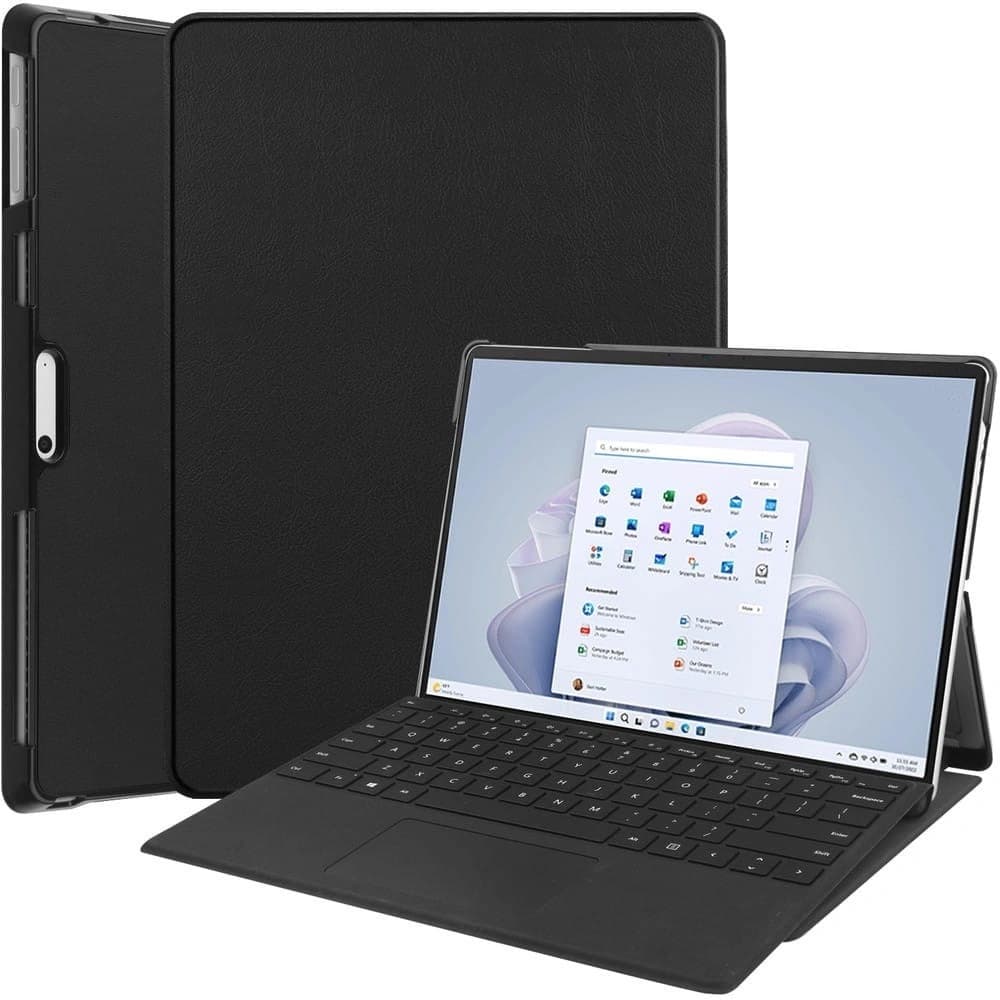 Bizon Case Tab Croc Microsoft Surface Pro 11 / 10 / 9 schwarz - 1