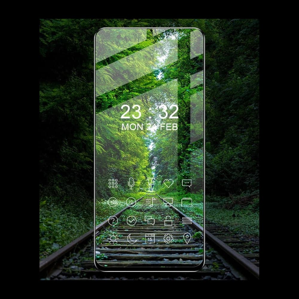 Bizon Glass Edge Motorola Edge 30 schwarz - 5