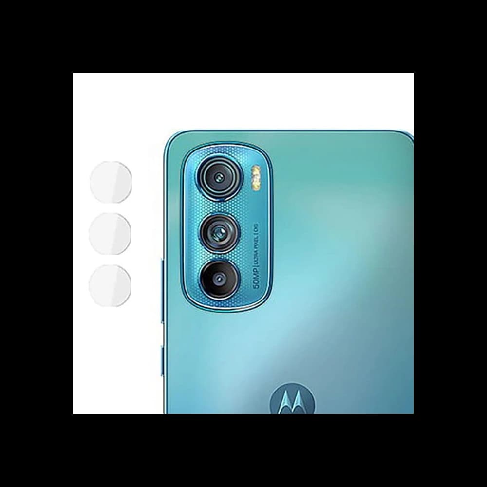 Bizon Glass Clear tempered glass - 3 pcs. + lens glass Motorola Edge 30 - 9