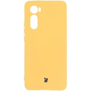 Bizon Case Silicone Motorola Edge 30 yellow