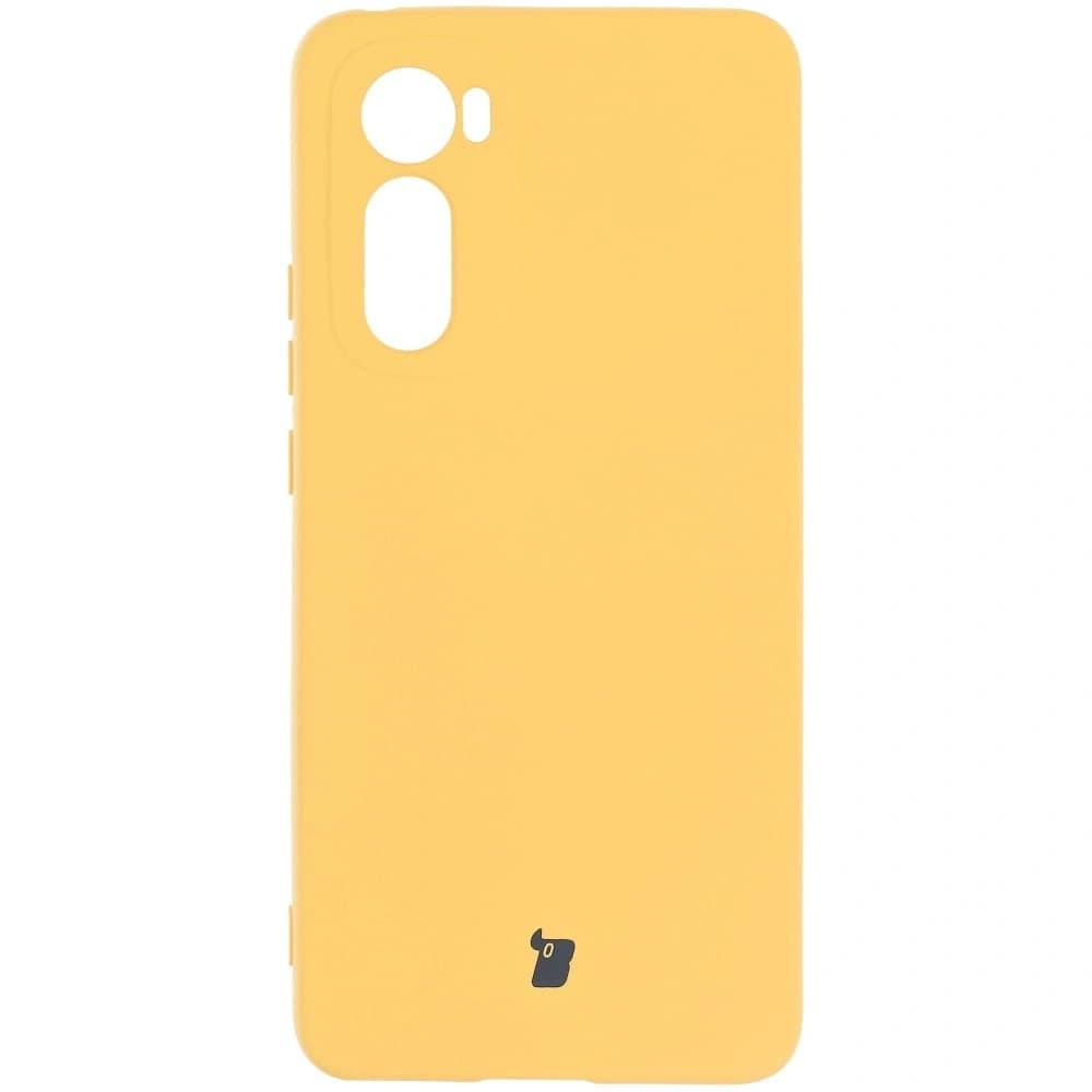 Bizon Case Silicone Motorola Edge 30 yellow - 1