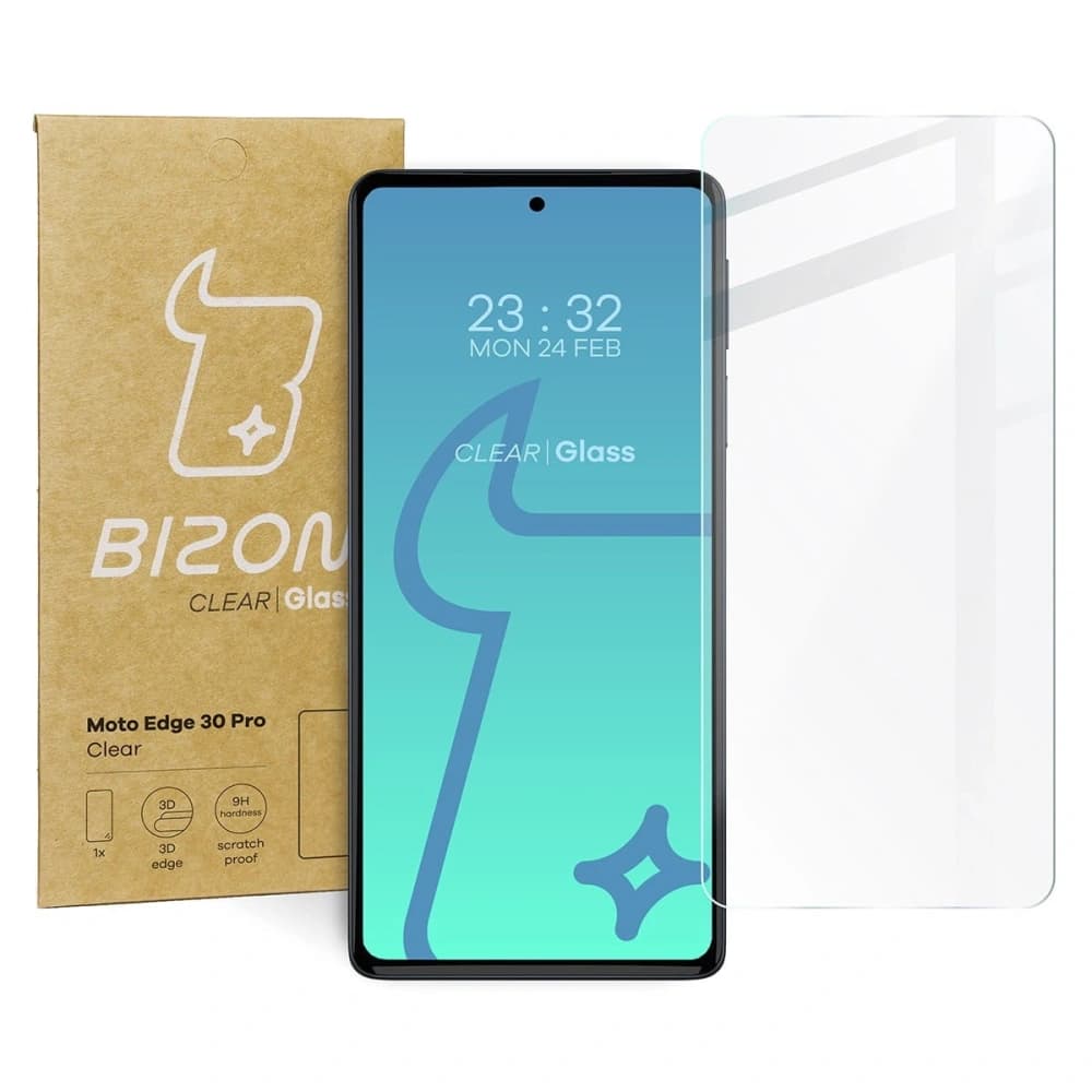 Bizon Glas Klar Motorola Edge 30 Pro - 1