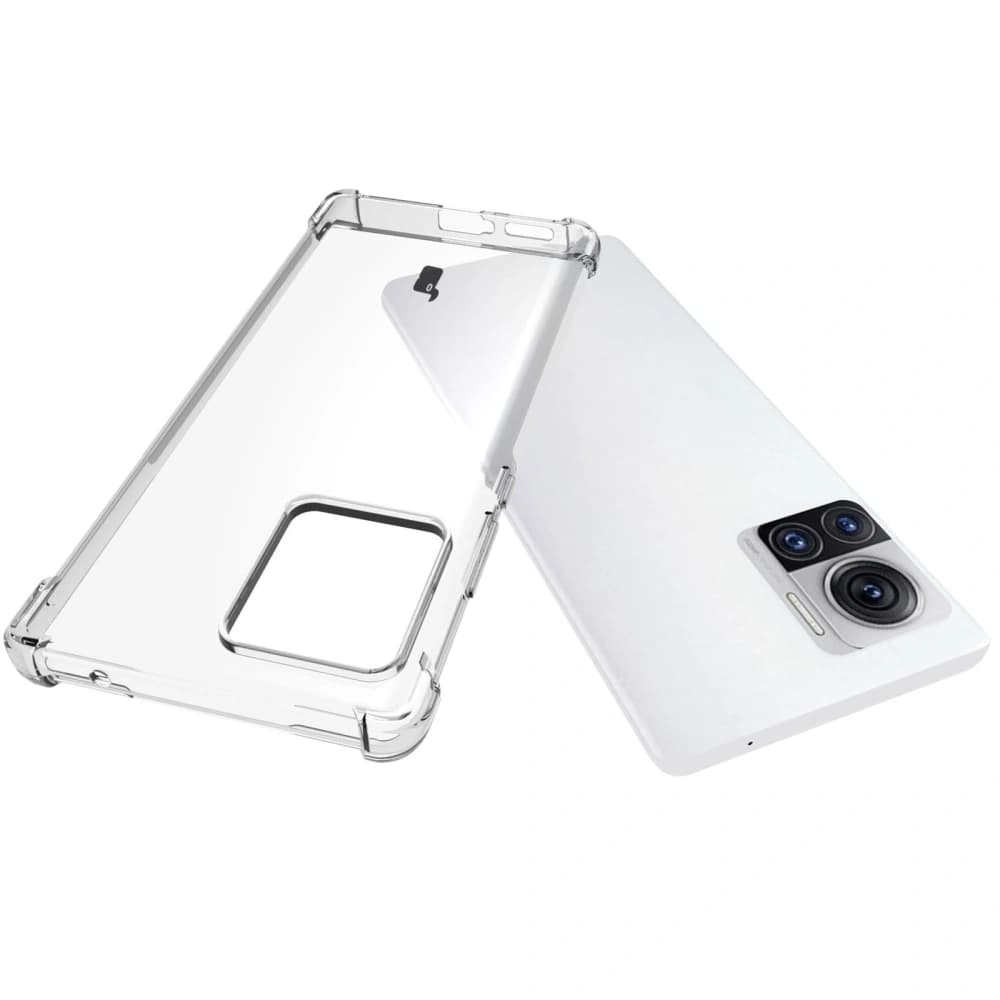 Bizon Case Clear Pack case + 2x screen film + lens protector Motorola Moto Edge 30 Ultra clear - 5